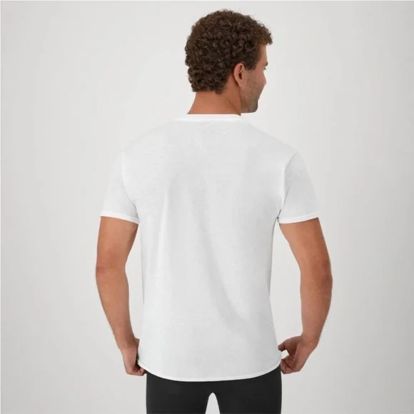 Hanes Tagless V-Necks Super Value Pack - Classic White - Picture 5 of 8
